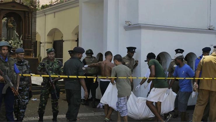 श्रीलंका स्फोटः मृतांची संख्या अचानक 100ने कमी झाली