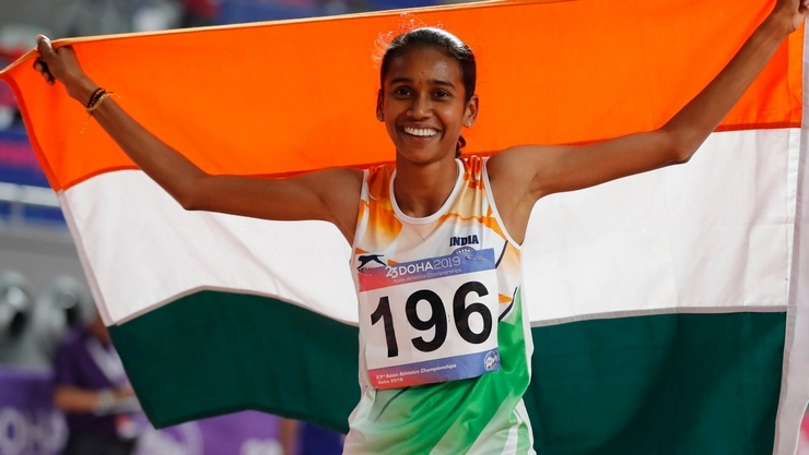 ஆசிய தடகளப் போட்டியில் மீண்டும் தங்கம் – 1500 மீட்டர் போட்டியில் அசத்திய சித்ரா !
