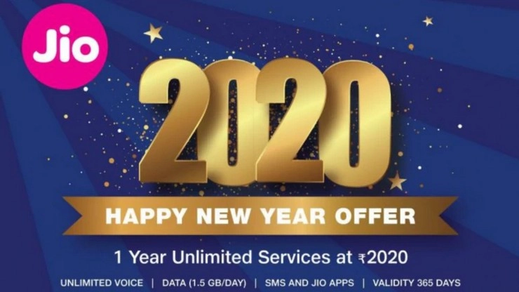 2020-க்கு 2020 ஆஃபர்... ஜியோவின் New Year Offer!!