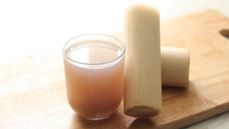 Banana stem juice