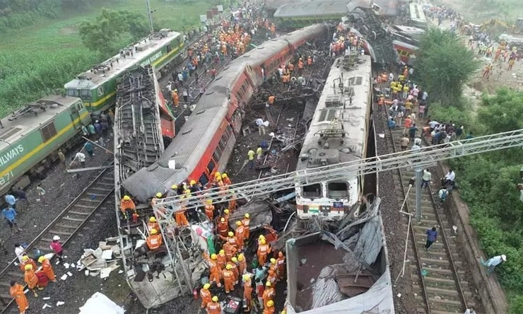 Howrah express accident