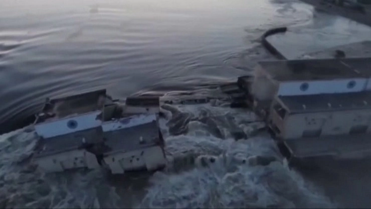 Ukrain Dam Collapse