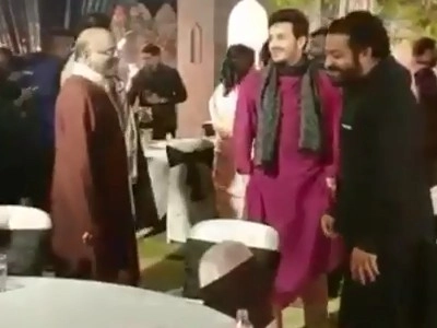 'జై బాలయ్య’ అంటూ హంగామా చేసిన తారక్...(Video)