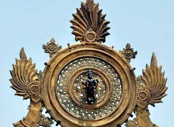 భద్రాచలం గర్భగుడిపై వున్న సుదర్శన చక్రం చరిత్ర.. రామదాసుకు..? (Video)