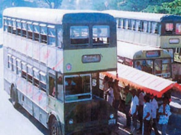 Double decker buses