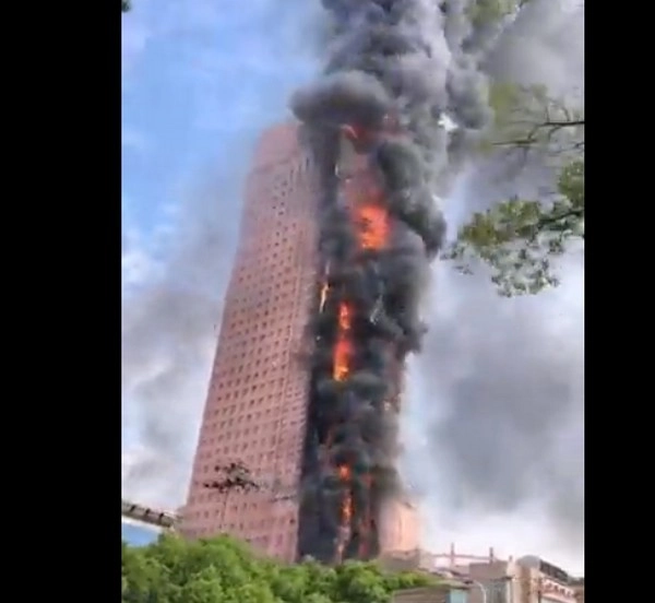 china fire accident