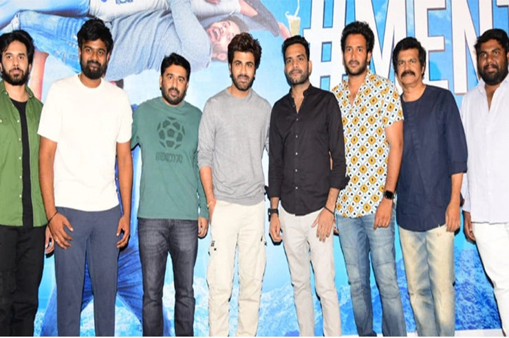 Men Two team with Sharwanand