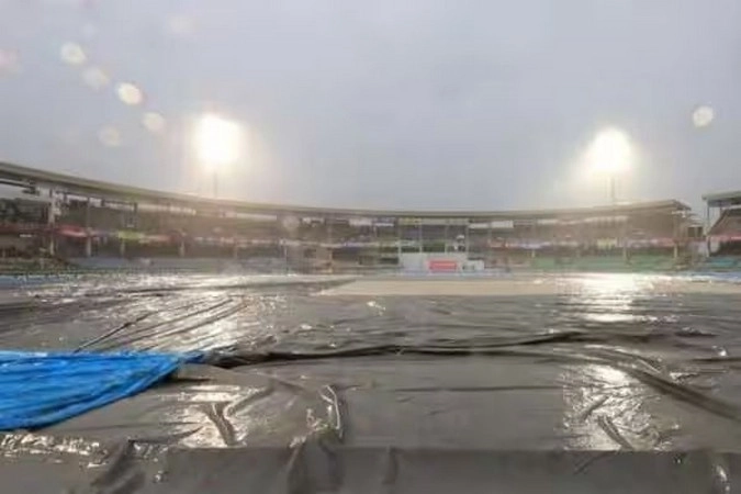 cricket stadium rainwater