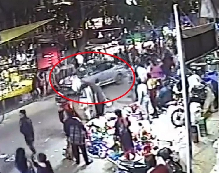 delhi  car hit and run case