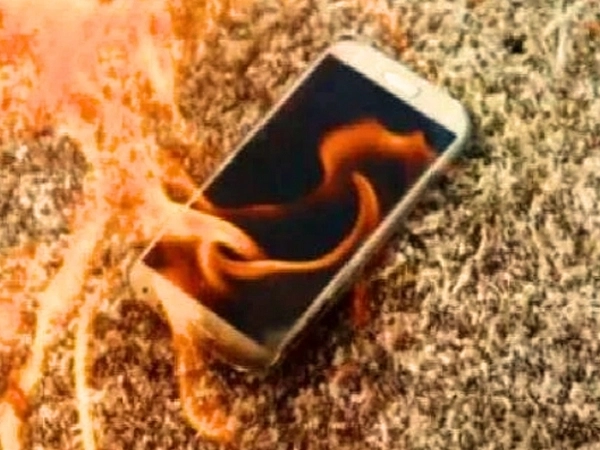 Cell phone blast