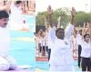 international yoga day : जबलपुर में राष्ट्रपति मुर्मु, राज्यपाल पटेल और CM यादव ने किया सामूहिक योगाभ्यास