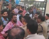 दिल्ली में CJP के प्रदर्शन में जाने वाले युवाओं को मध्यप्रदेश में रोका, भोपाल में बरकतउल्ला यूनिवर्सिटी के बाहर NSUI का प्रदर्शन
