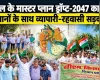 भोपाल के मास्टर प्लान ड्रफ्ट-2047 का विरोध, किसानों के व्यापारी और रहवासियों ने सड़क पर उतरकर जताया विरोध