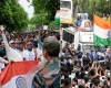 ദില്ലിയിൽ സിജെപി സമരം ശക്തിപ്പെടുന്നു, 70 പേർ പോലീസ് കസ്റ്റഡിയിൽ: സമരവേദി തിരിച്ചുപിടിച്ച് പ്രക്ഷോഭകർ