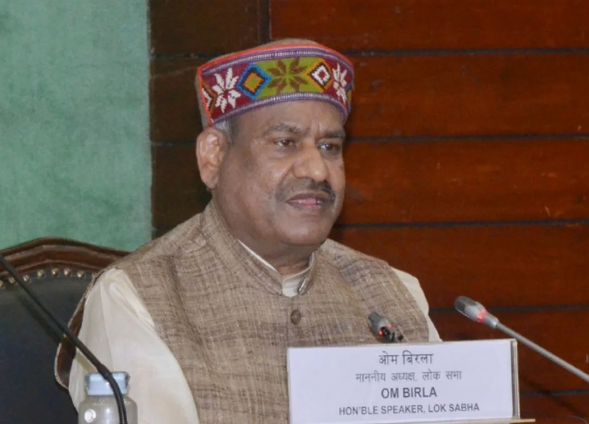 om birla covid postitive