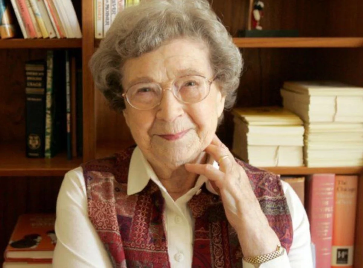 Popular children's book author Beverly Cleary
