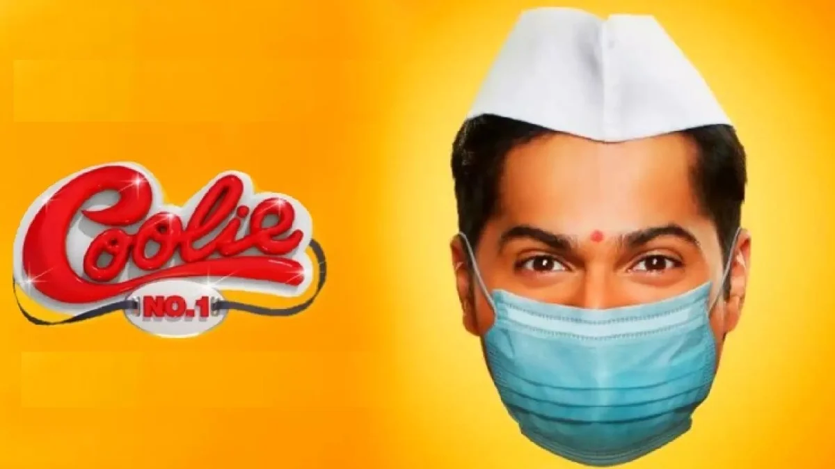 Varun Dhawan shared the first-look posters of Coolie No 1