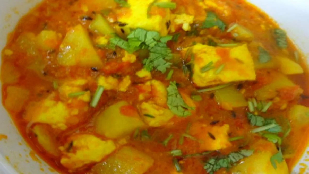 உருளைக்கிழங்கு பன்னீர் மசாலா