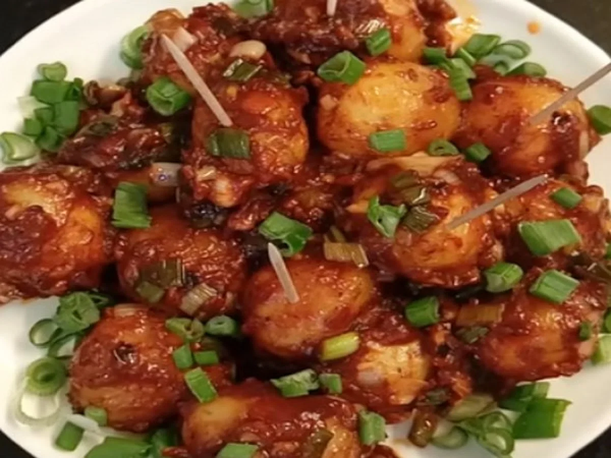 chilly potatoes with honey recipe