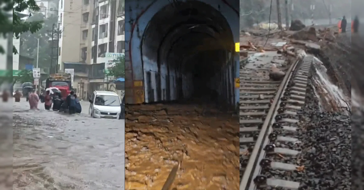 Mumbai Rains Wreak Havoc: 6 Killed in Mankhurd Building Collapse, Schools Shut, Landslides Disrupt Mumbai-Pune Route - Mumbai Rains Wreak Havoc: 6 Killed in Mankhurd Building Collapse, Schools Shut, Landslides Disrupt Mumbai-Pune