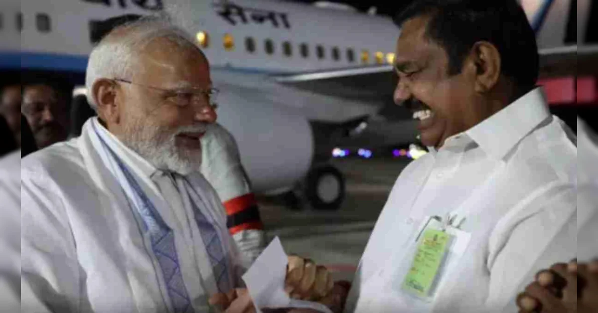 நாளை பிரதமர் மோடி - எடப்பாடி பழனிச்சாமி சந்திப்பு.. முக்கிய பேச்சுவார்த்தையா?