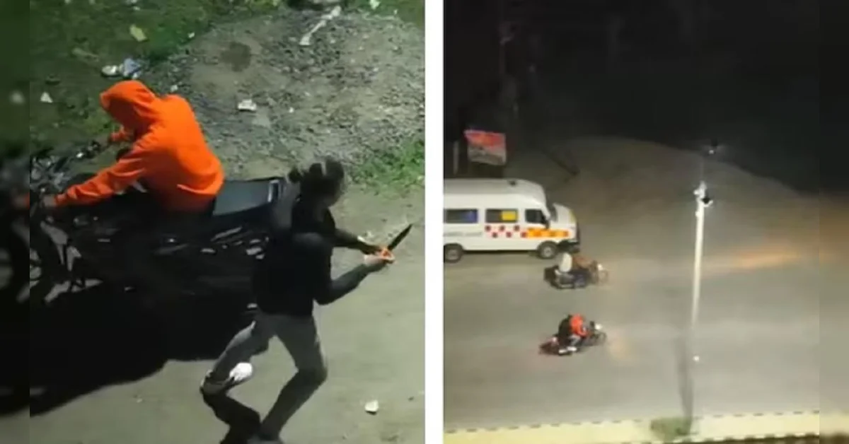 திருமண மேடையில் மணமகனுக்கு கத்திக்குத்து: குற்றவாளியை 2 கிமீ துரத்திய ட்ரான் கேமரா!