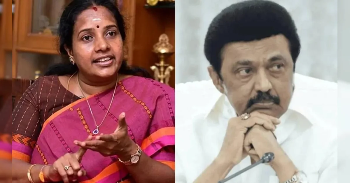 தீபம் ஏற்ற உரிமை இல்லையா?... திமுக அரசை விளாசும் வானதி சீனிவாசன்...