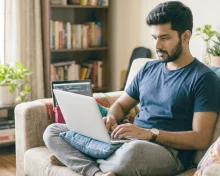 मांडीवर लॅपटॉप ठेवून काम करताय? मग 'बाबा' होण्याचं स्वप्न अधूरं राहू शकतं!