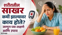 शरीरातील साखर कमी झाल्यावर काय होते? जाणून घ्या लक्षणे आणि उपाय शरीरातील साखर कमी झाल्यावर काय होते? जाणून घ्या लक्षणे आणि उपाय
