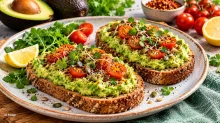 मुलांना नाश्त्यासाठी टेस्टी आणि झटपट Avocado Toast Recipe