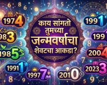 तुमच्या जन्मवर्षाचा शेवटचा आकडा आणि तुमचे व्यक्तिमत्त्व: जाणून घ्या तुमचा खरा स्वभाव!