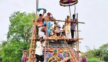 நாகை திருப்பனையூர் சௌந்தரேஸ்வரர் கோவிலில் கும்பாபிஷேக திருவிழா!..