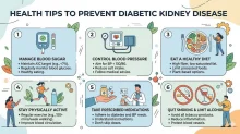 Diabetic Kidney Disease, డయాబెటిక్ కిడ్నీ వ్యాధి నిరోధించేందుకు సింపుల్ టిప్స్