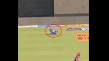 Lungi ngidi, క్యాచ్ పట్టబోయి వెనక్కి పడిపోయిన ఎంగిడి, తీవ్ర గాయం, వీడియో