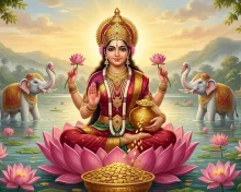 శ్రీ మహాలక్ష్మి కటాక్షం ఈ శ్లోకాలు జపిస్తే...