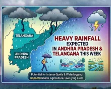 ఎల్ నినో ప్రభావం.. తెలుగు రాష్ట్రాల్లో ఏడు రోజుల్లో భారీ వర్షాలు