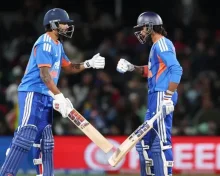 ఇంటర్నేషనల్ క్రికెట్ మ్యాచ్ వేదికపై తెలుగు మాటలు (వీడియో)