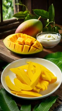what cannot be eaten with mango