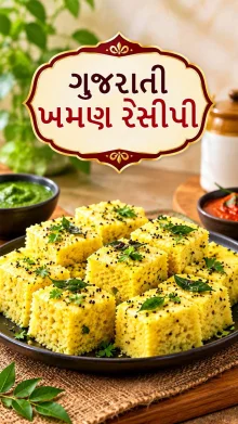 ગુજરાતી ખમણ રેસીપી