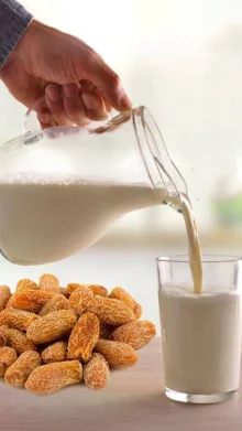 Dates milk health benefits