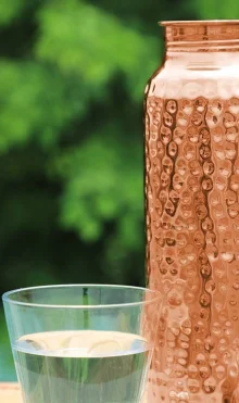 Benefits of drinking water stored in copper bottles