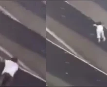 Viral Video: 8મા માળેથી નીચે પડવાની સ્થિતિમાં હતુ બાળક, દ્રશ્ય જોઈને લોકોના અટક્યા શ્વાસ.. પછી જે થયુ તે જોઈને ધ્રુજી જશો