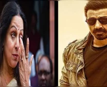 સનીની સાવકી માતા હેમા માલિની સાથે 1 કલાકની મુલાકાતમાં શુ થઈ વાત ? પિતા ધર્મેન્દ્રના નિધન પછી ઘરે પહોચ્યા