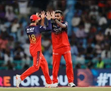 बैंगलूरू ने लखनऊ के एक भी बल्लेबाज की नहीं होने दी फिफ्टी, 146 रनों पर समेटा
