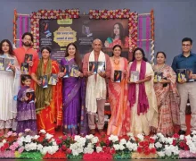 डॉ अंजना चक्रपाणि मिश्र की दो नवीन कृतियों 'मन अनहद नाद' और 'अनकहे से संवाद' का भव्य विमोचन