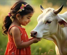 मुलींसाठी गायीच्या नावांवरून पवित्र नावे