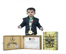 दीड वर्षाच्या नील भालेरावची ‘इंडिया बुक ऑफ रेकॉर्ड्स’ मध्ये नोंद