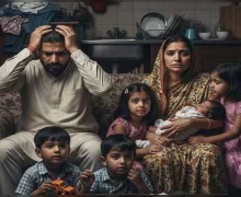 पाच मुलांची आई आधी प्रियकरासोबत पळाली, नंतर घरी परतून मुलं वाटून घेतले