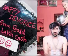 ரூ. 18 லட்சம், 120 கிராம் தங்கம் கொடுத்து மனைவியிடம் இருந்து விவாகரத்து: கேக் வெட்டி கொண்டாடிய வாலிபர்..!