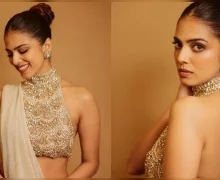 க்யூட்னெஸ் ஓவர்லோடட் லுக்கில் ஜொலிக்கும் மாளவிகா மோகனன்!